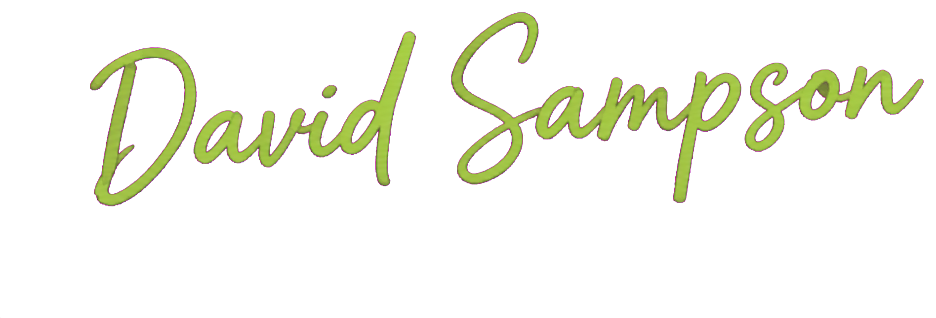 David Sampson signature